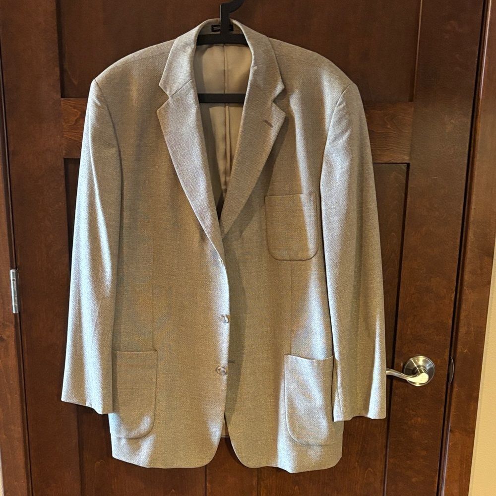 Mens Stafford Silk & Wool Sport Jacket